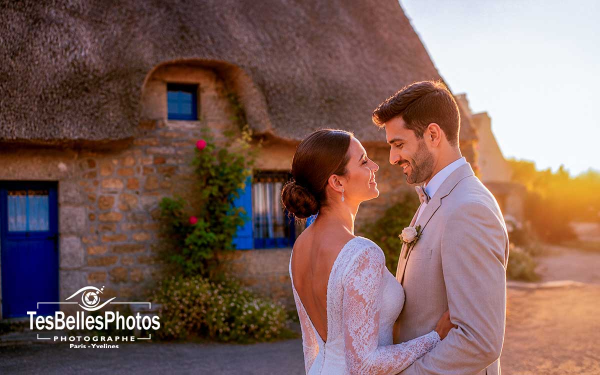 Photographe mariage Finistère – reportage photo naturel