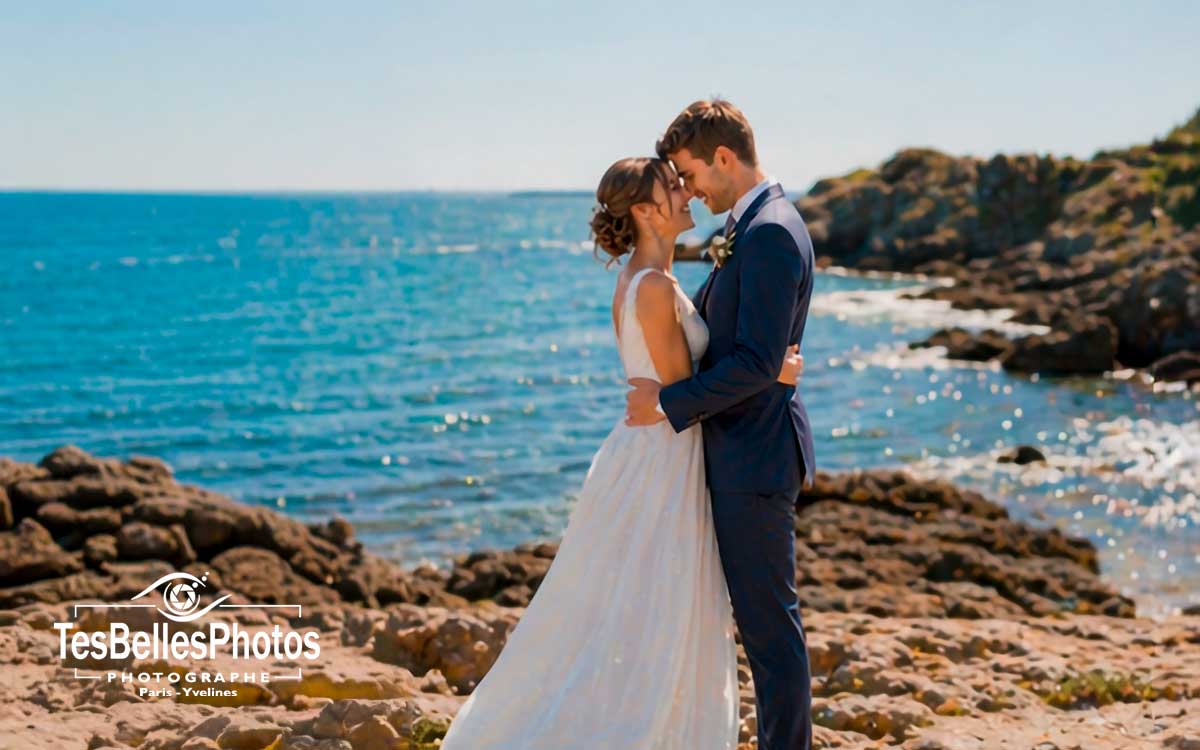 Séance couple à Dinard – photographe mariage