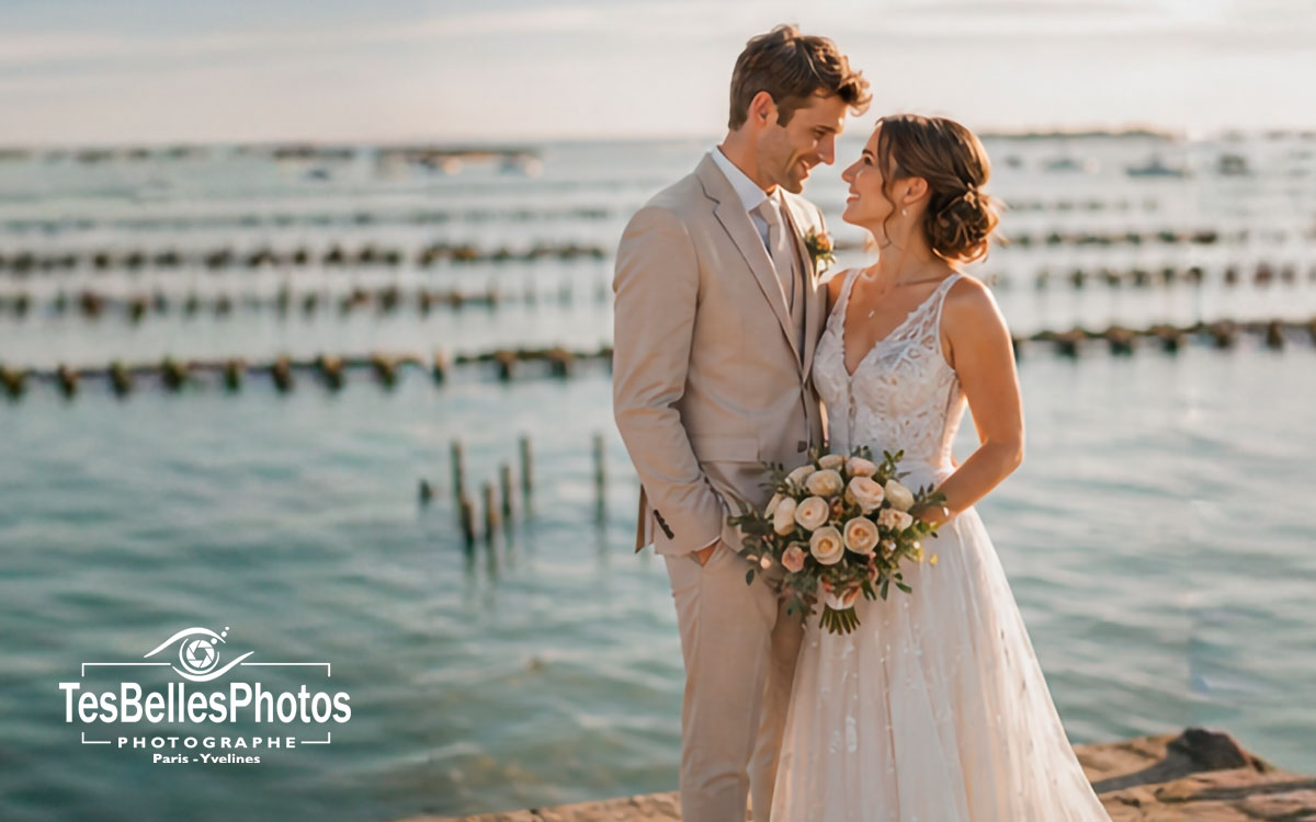 Photographe couple Cancale – séance naturelle en bord de mer