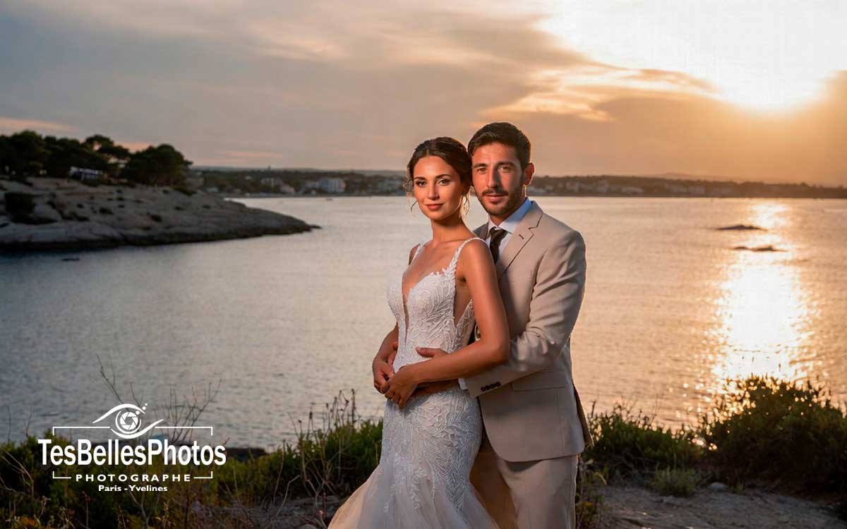 Photographe à Saint-Lunaire pour reportage photo de mariage naturel et professionnel