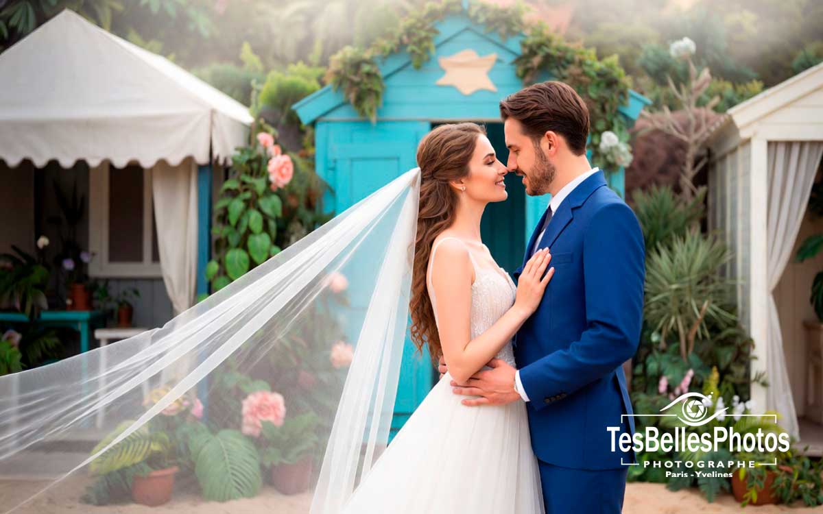 Photographe mariage Rennes – séance Day After naturelle